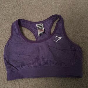 Gymshark purple sports bra